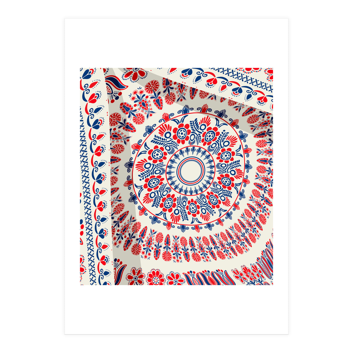 Romanian embroidery background 37 (Print Only)