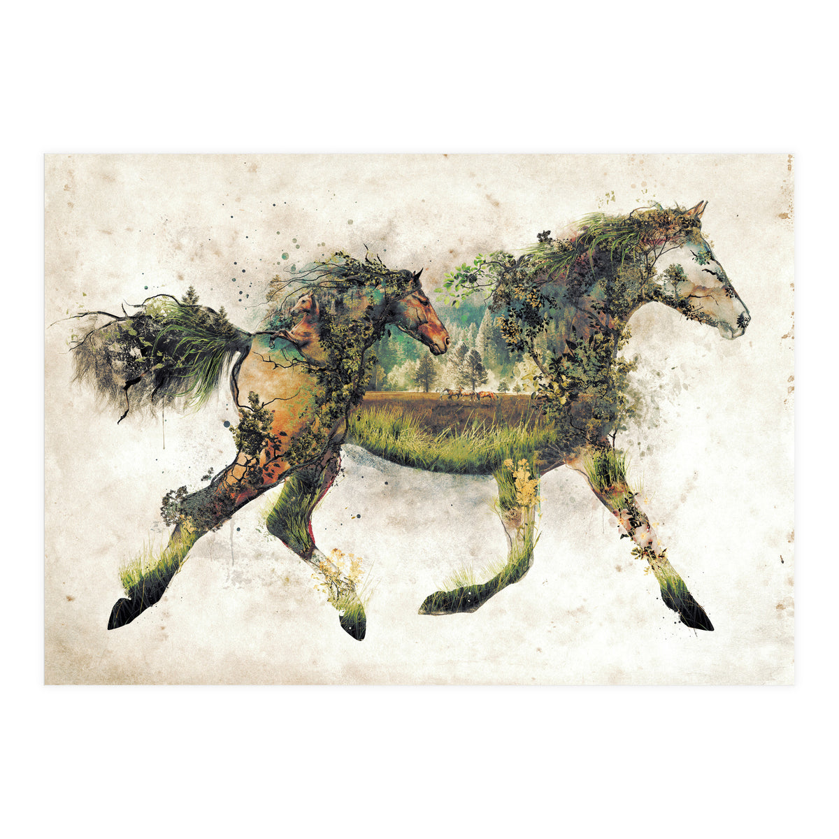 The Horse Surrealism (Print Only)