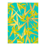 Gold & Teal Florals (Print Only) thumbnail