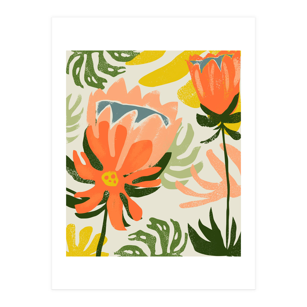 May The Flowers Remind Us Why The Rain Was So Necessary (Print Only)