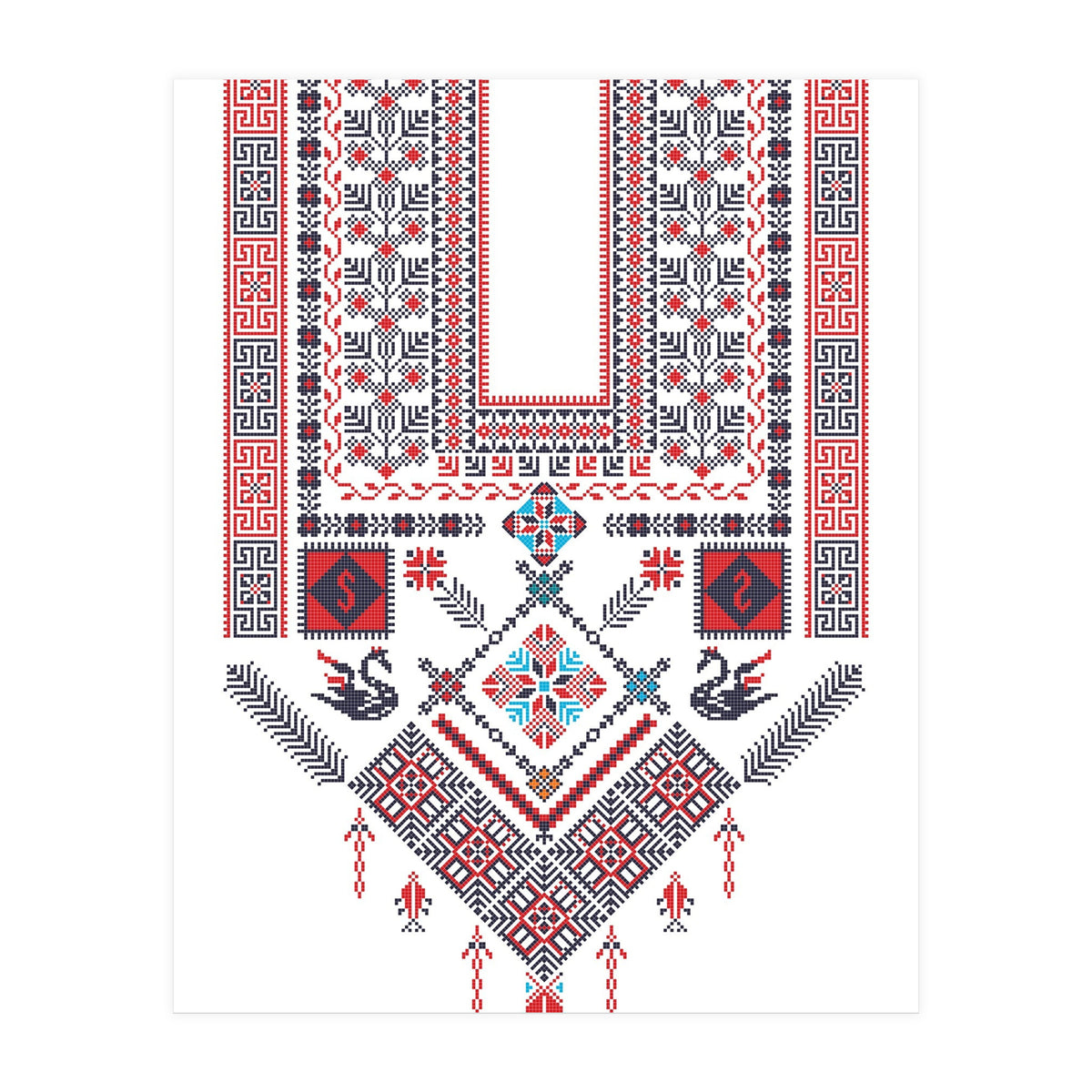 Tatreez Ornament 9 (Print Only)