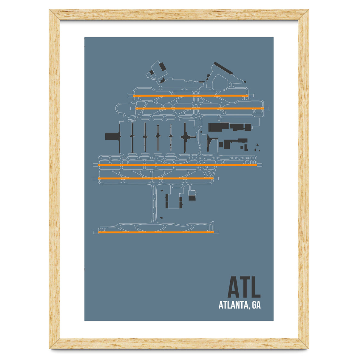 Atlanta Airport Layout