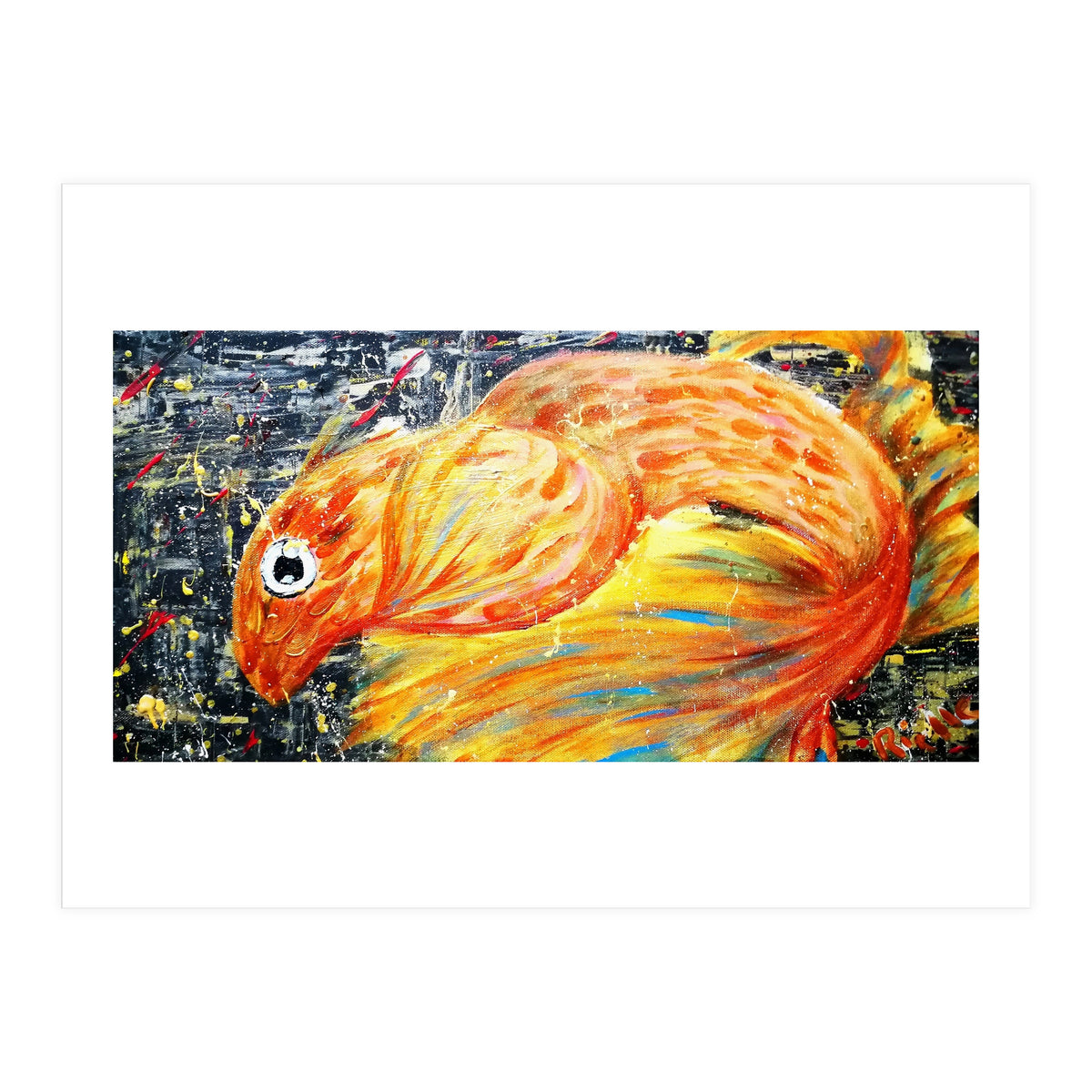 A Fight in the Dark (Print Only)