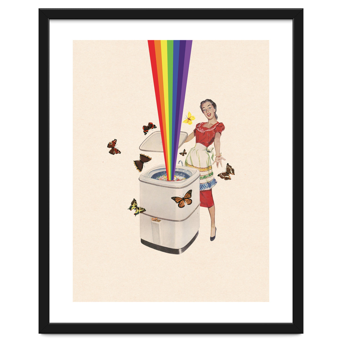 Rainbow Washing Machine