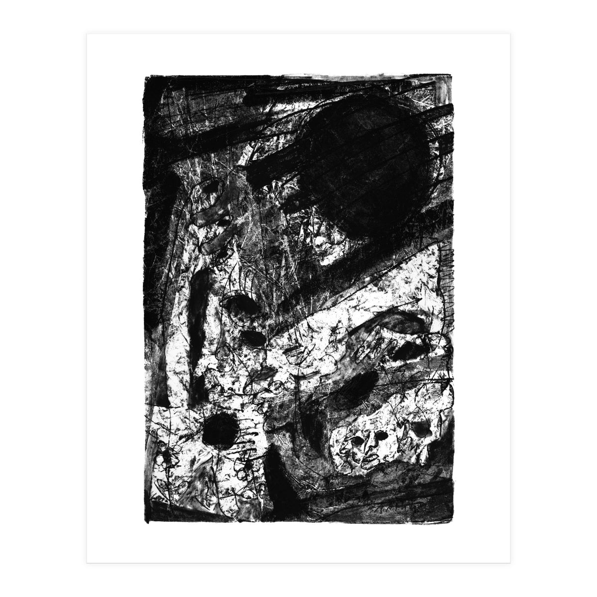 On That Day - b&w (Print Only)