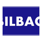 Let`s go to Bilbao, Spain! Blue road sign (Print Only) thumbnail