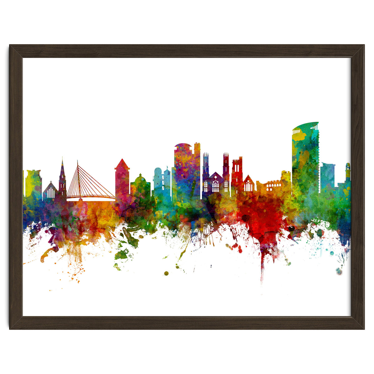 Swansea Wales Skyline