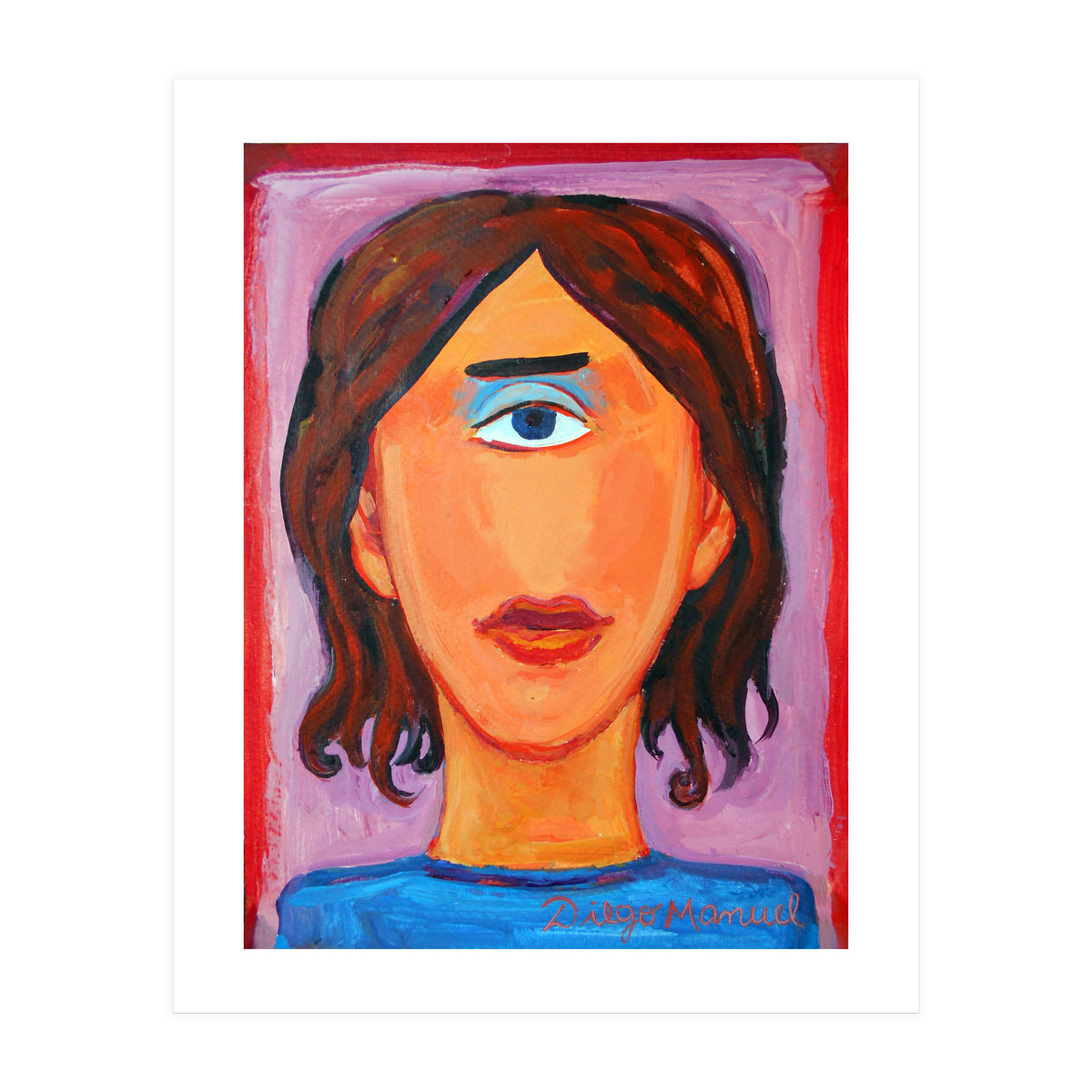 Cabeza De Mujer 3 (Print Only)