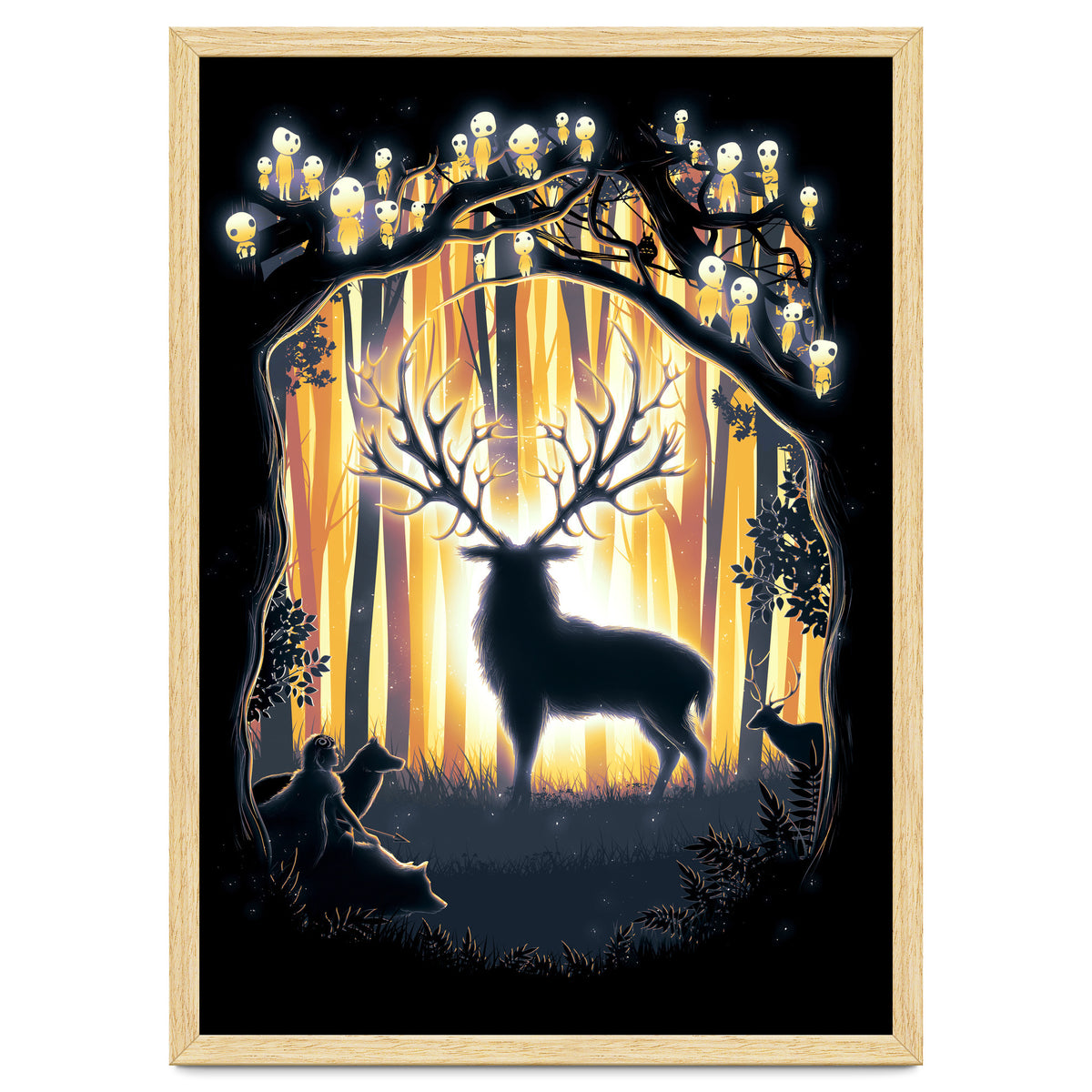 Deer God Please Save Our Forest