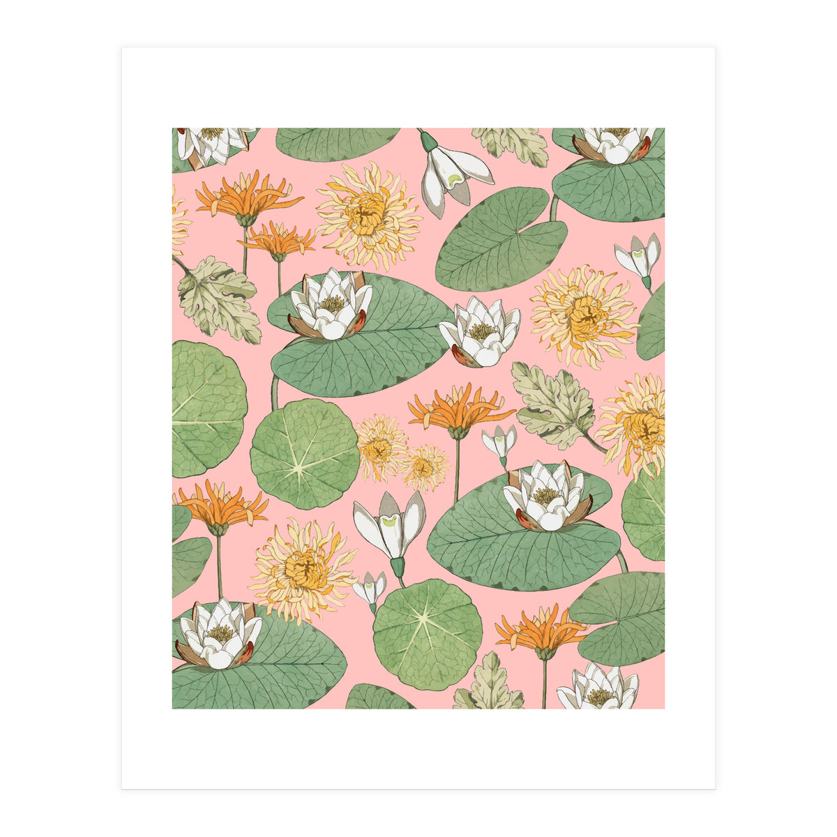 Vintage Royal Gardens (Print Only)