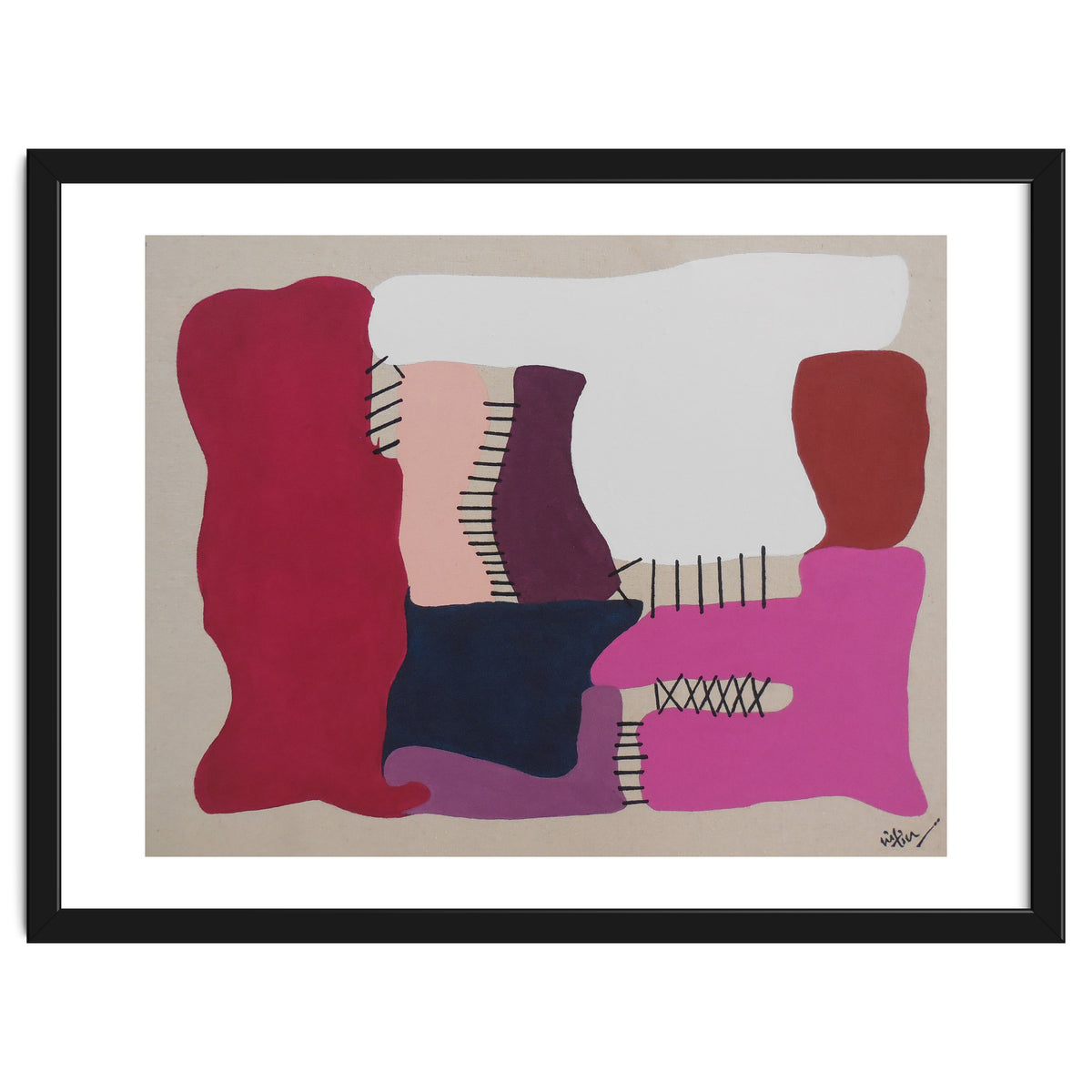 Only Strings Attached Abstract Art