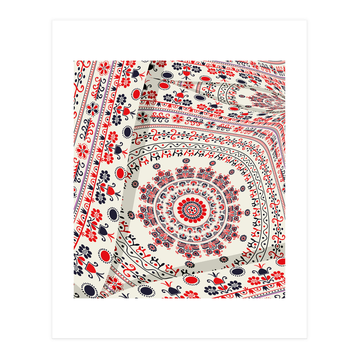 Romanian embroidery background 32 (Print Only)