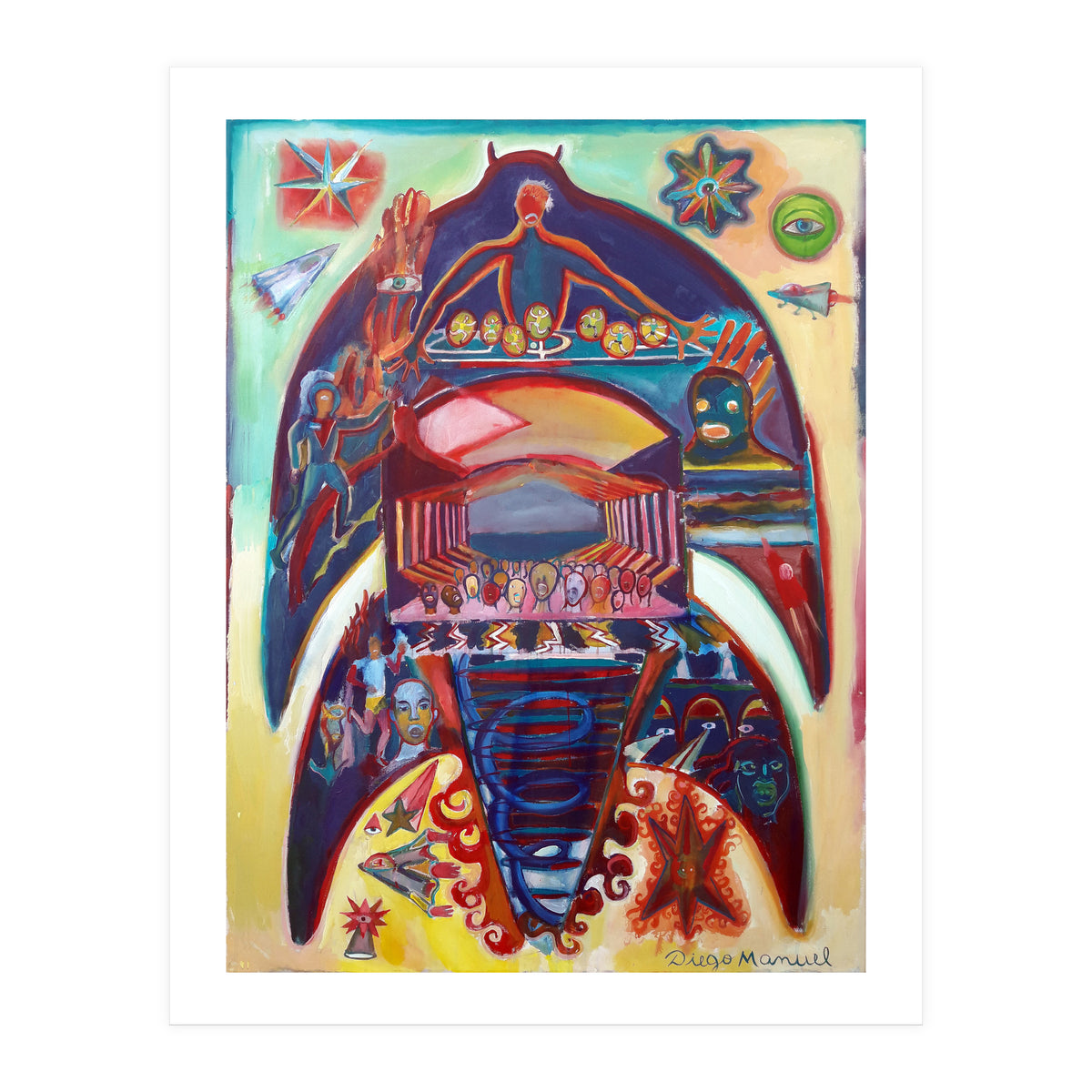 Nave Inferno (Print Only)