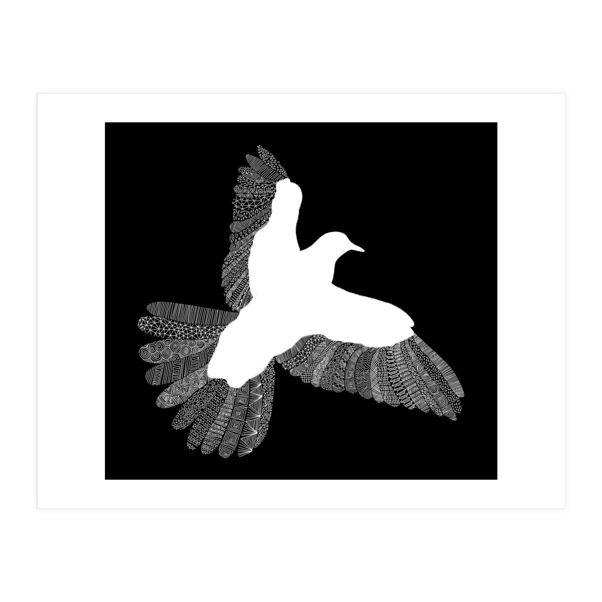 Bird Black (Print Only)