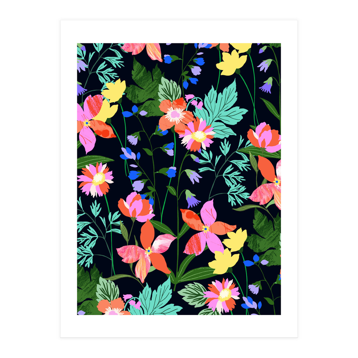 Flower garden (Print Only)