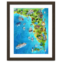 Florida Illustrated Map