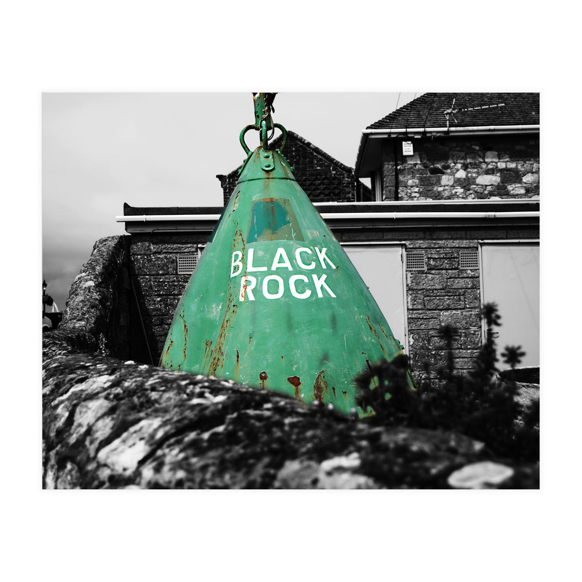 The Seaside Black Rock (Print Only)