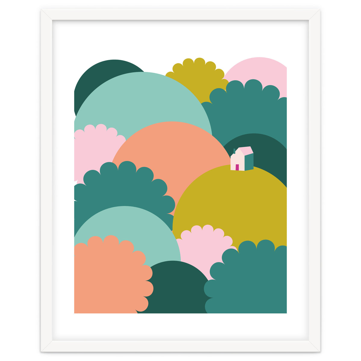 Mediterranean Landscape Colour1 Rgb