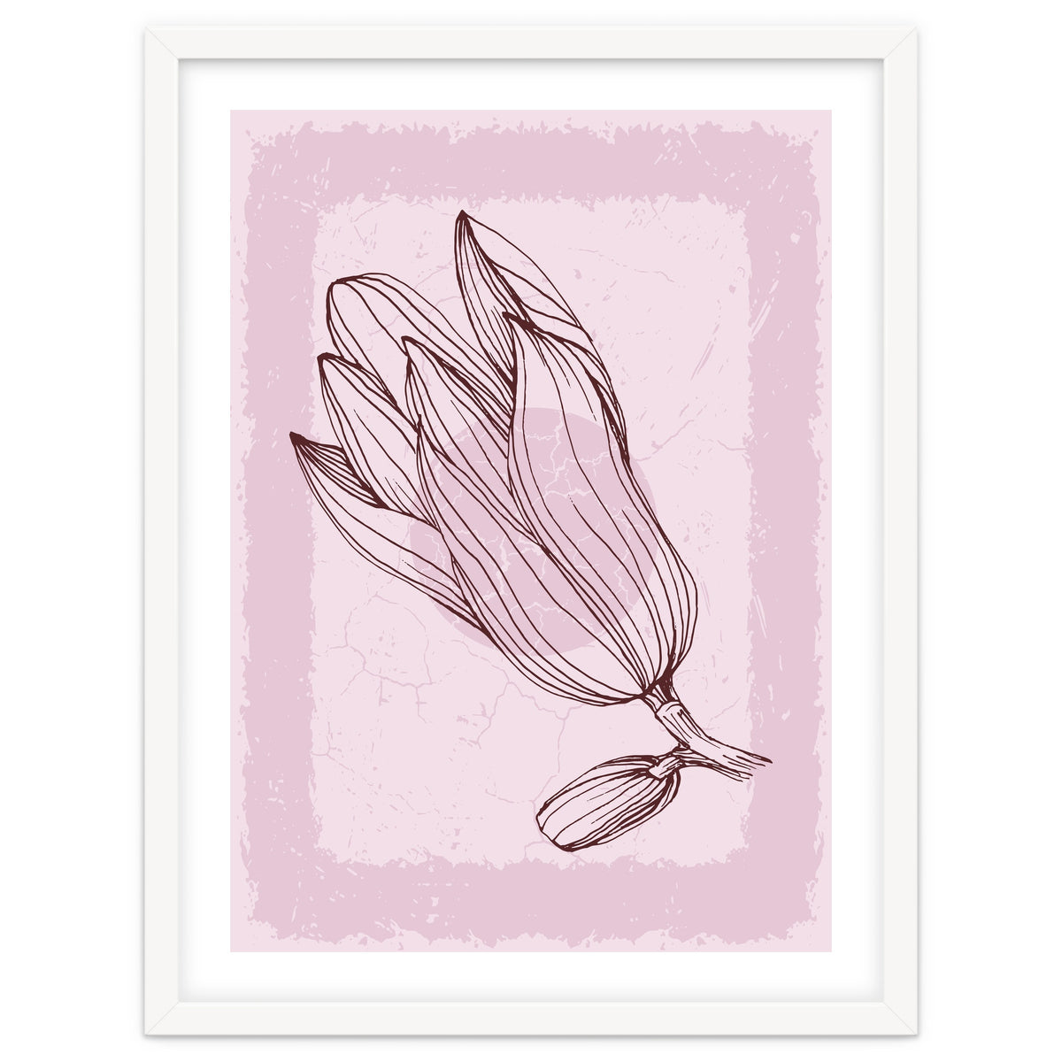 Magnolia - Minimalist Garden Leaves