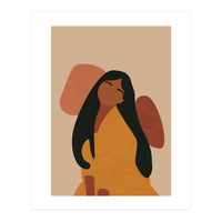 Abstract Woman Modern Minimalist (Print Only)