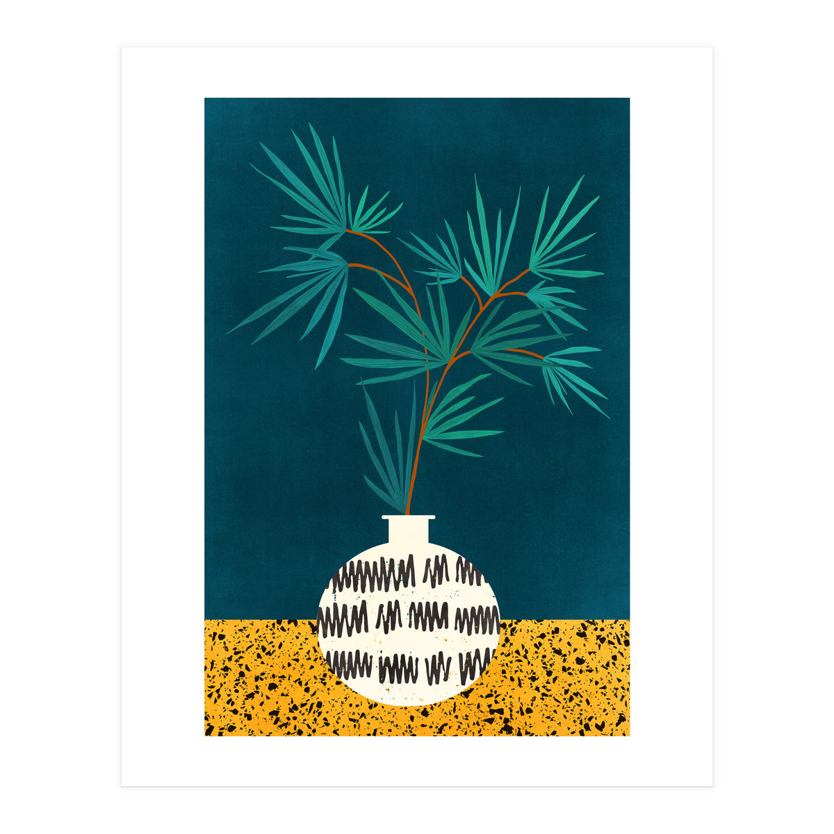 Night Palm (Print Only)