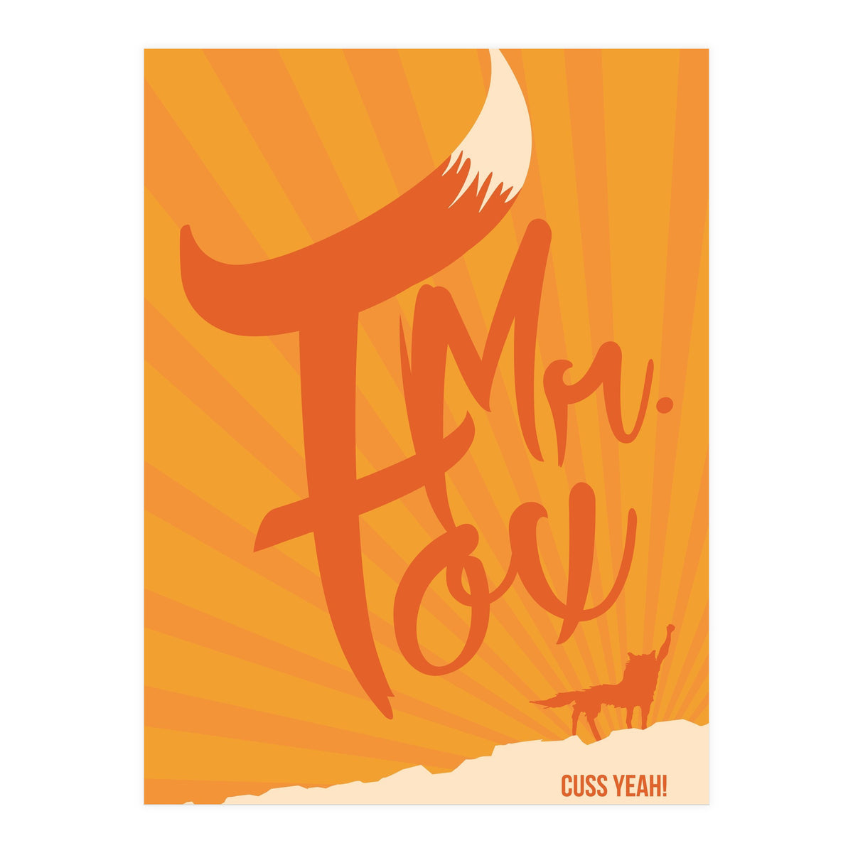 Fantastic Mr. Fox movie poster (Print Only)