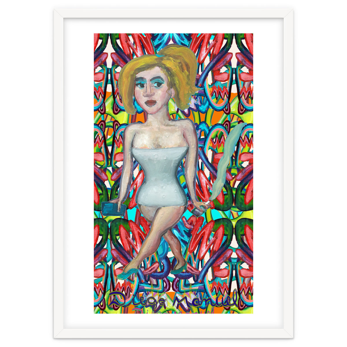 Chica Con Cigarrillo 4b