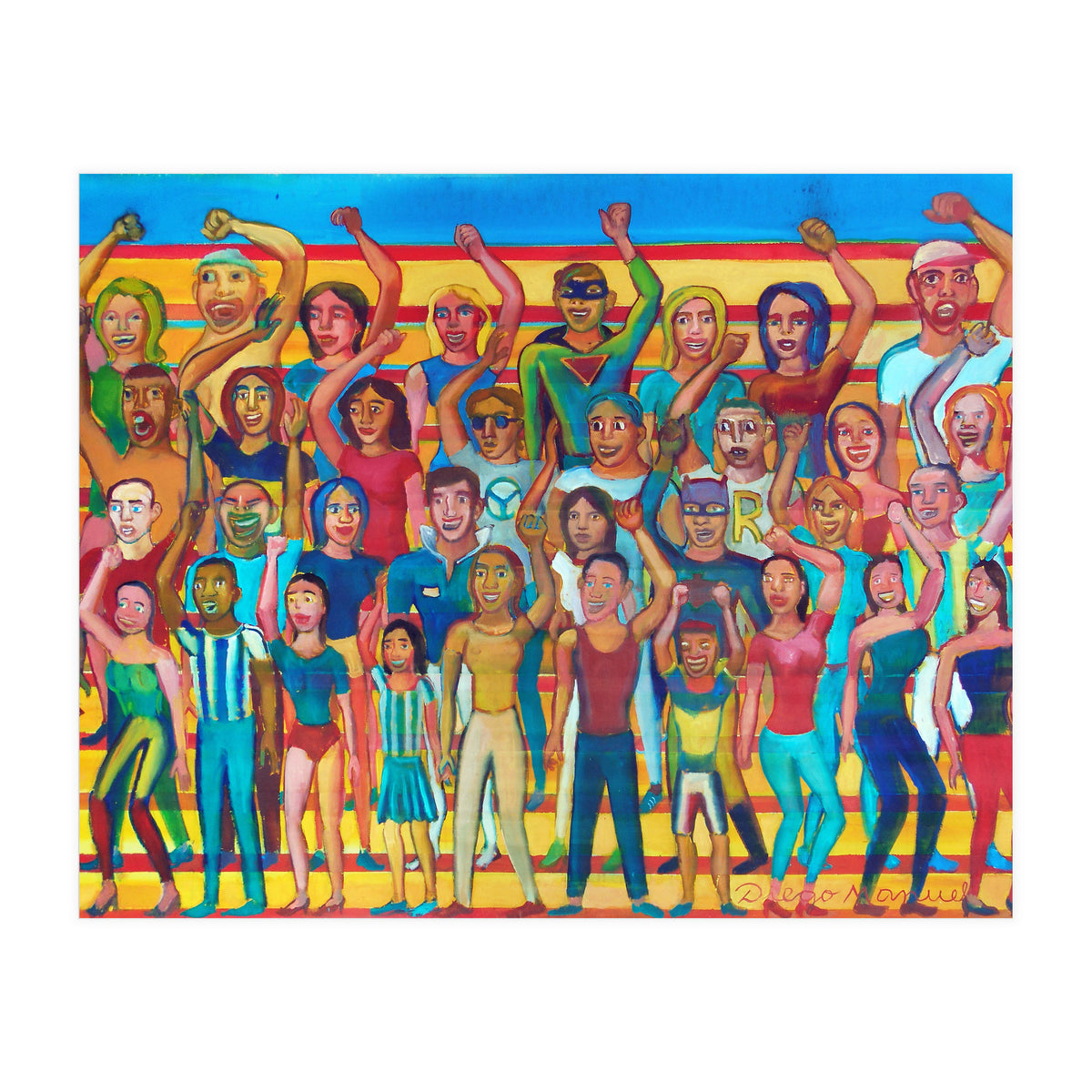 Hinchada Multicolor 2 (Print Only)