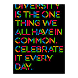 DIVERSITY (black Version) (Print Only) thumbnail