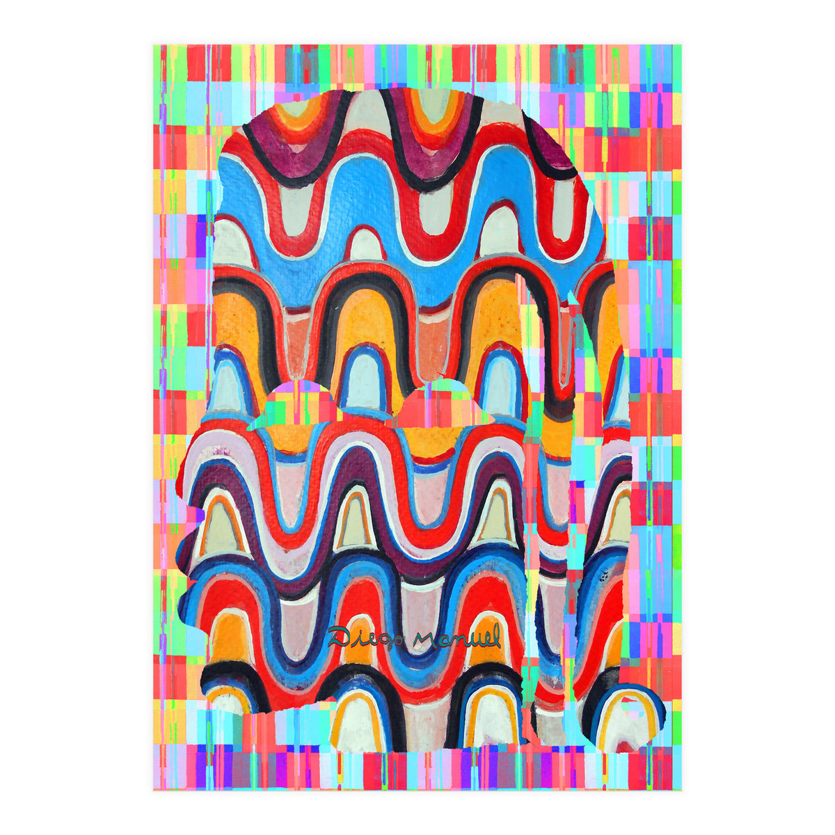 Abstracto Pop Nuevo B Nuevo 15 (Print Only)