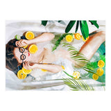 When All Else Fails, Take a Bath | Self Care Self Love | Woman Tropical Bathtub Relax (Print Only) thumbnail