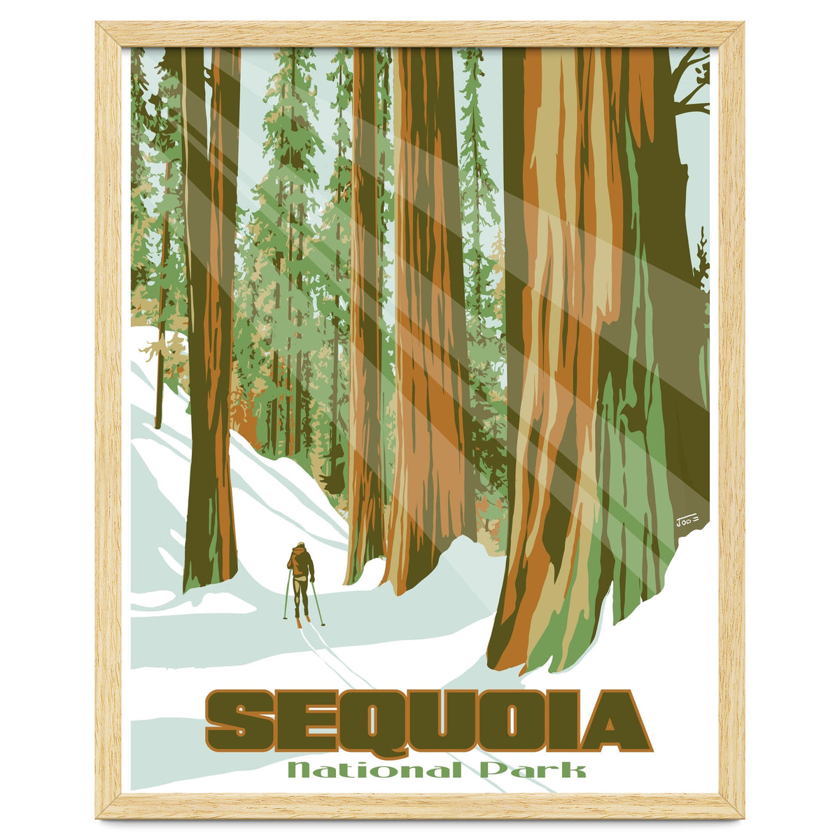 Sequoia National Park Poster