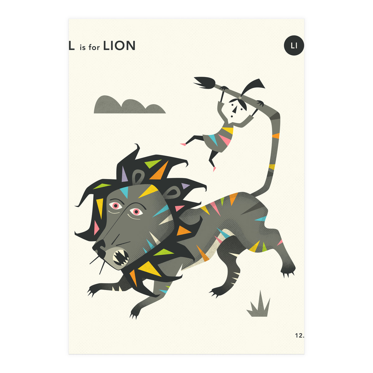 L is for LION (Print Only)