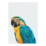Macaw Portrait wearing gold glasses (Print Only) thumbnail
