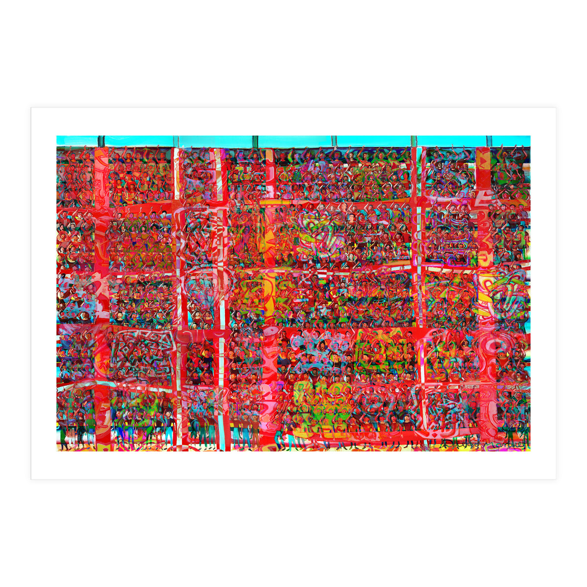 Gran Hinchada Roja 7 (Print Only)