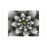Seamless Green 3D Floral (Print Only) thumbnail