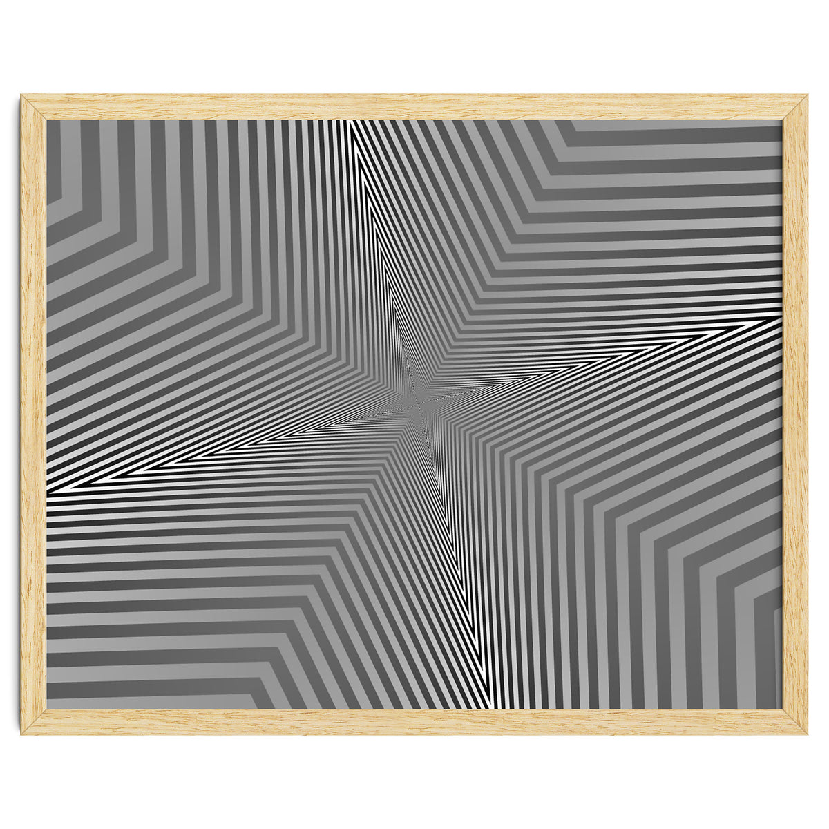 Abstract Triangle Pattern Geometric