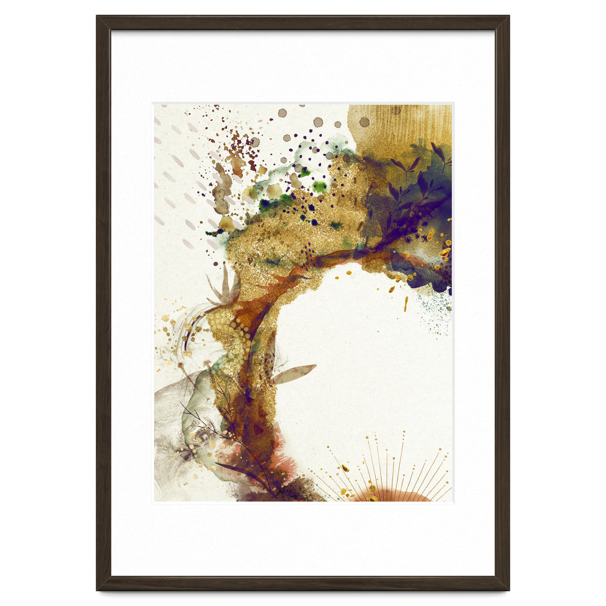 Abstract Floral - Autumn Winds