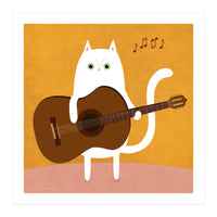 Cat 98: The rock star (Print Only)