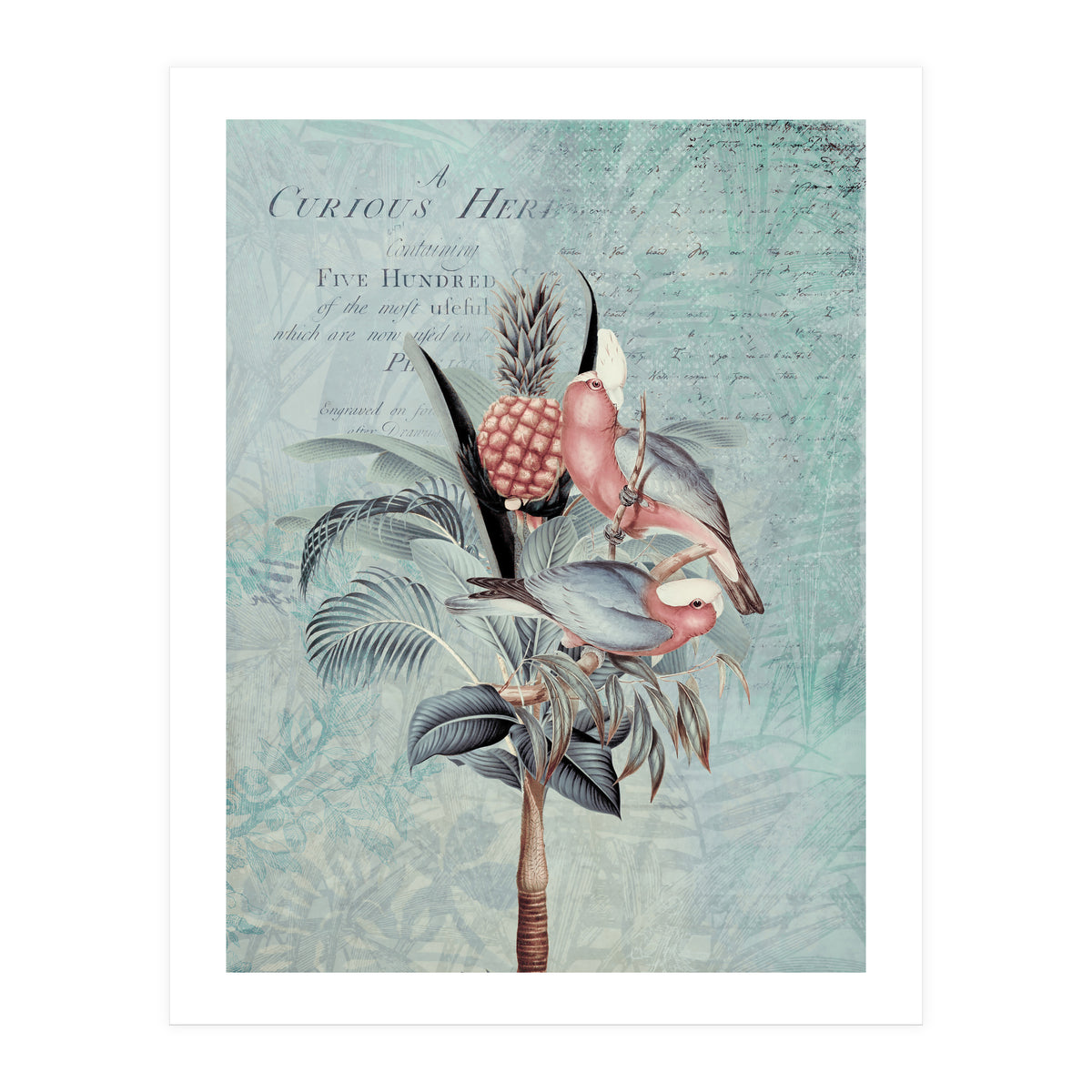 Parakeet Paradise 2 (Print Only)