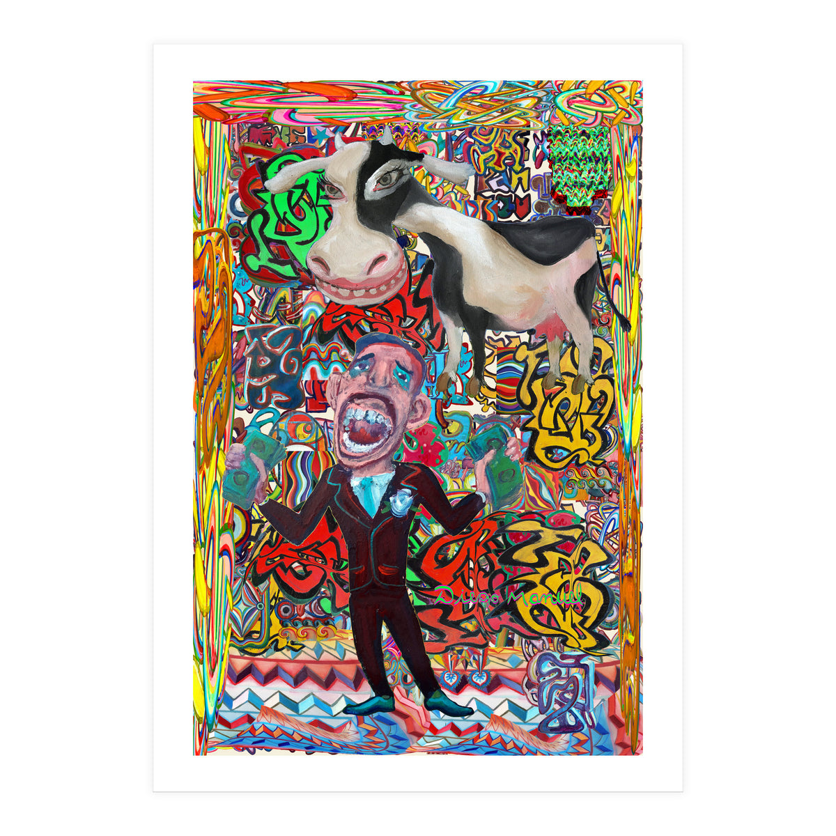 Vendedor De Dolares 3 (Print Only)