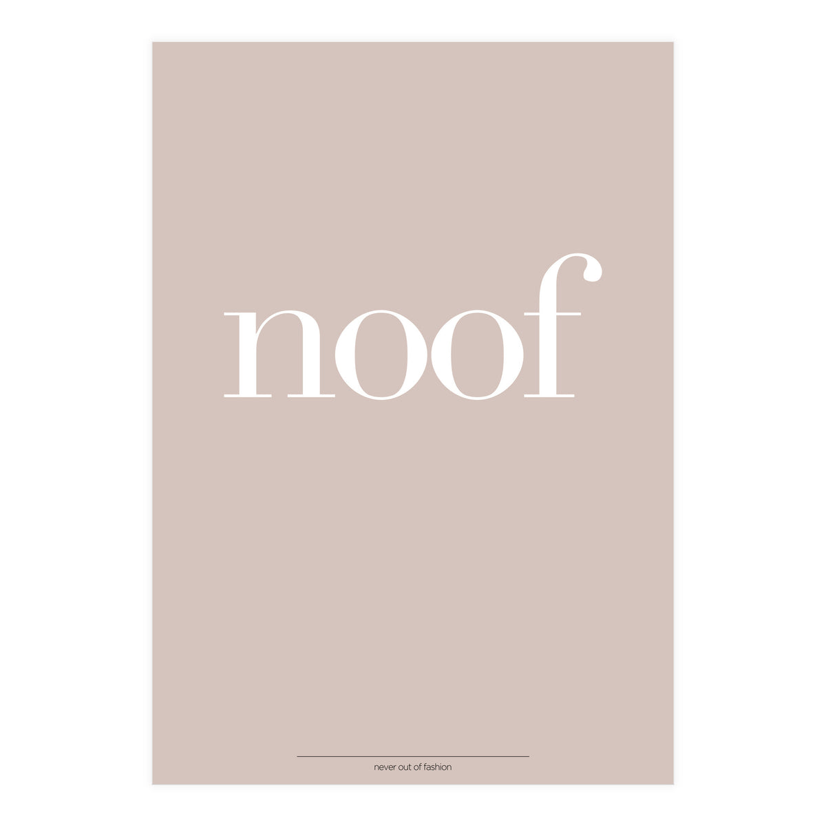 NOOF II (Print Only)