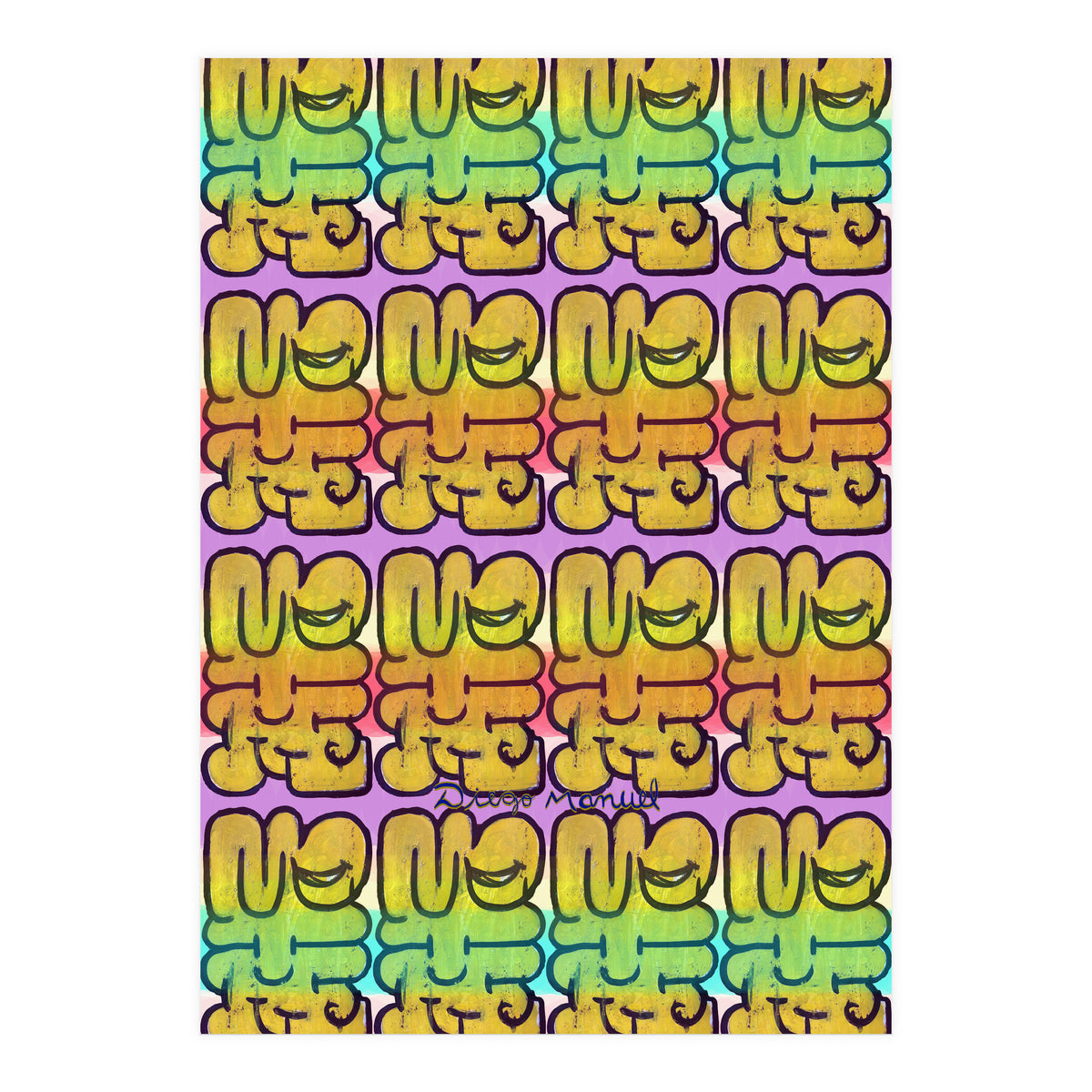 Graffitis 2021 Tapiz 96 (Print Only)