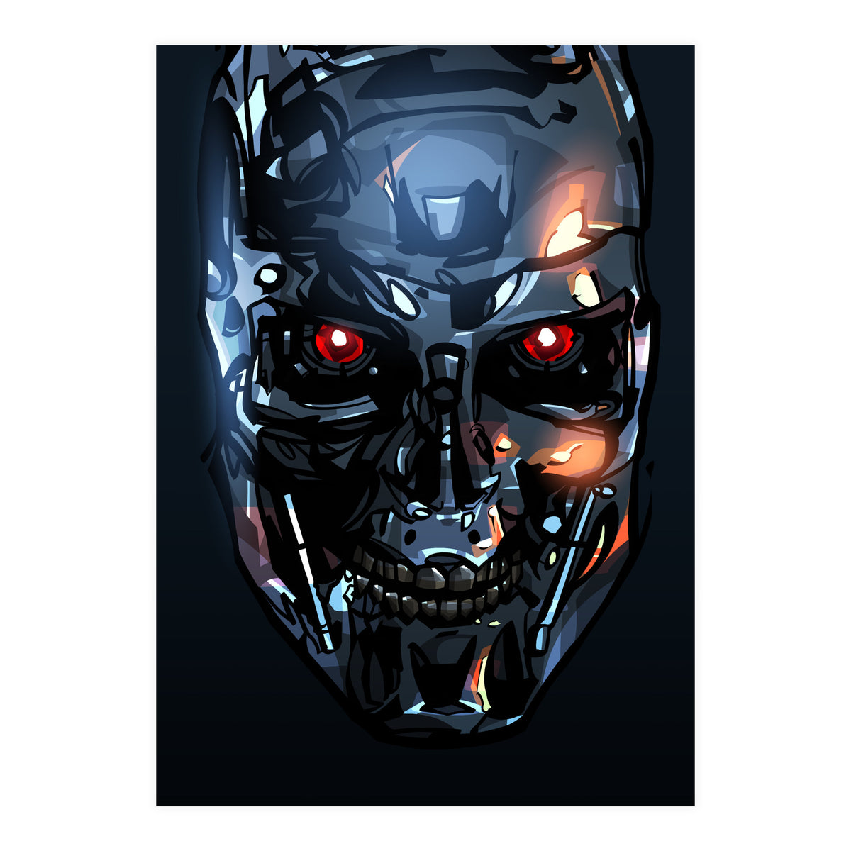 Terminator Head (Print Only)