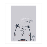 Peek A Boo Bear (Print Only) thumbnail