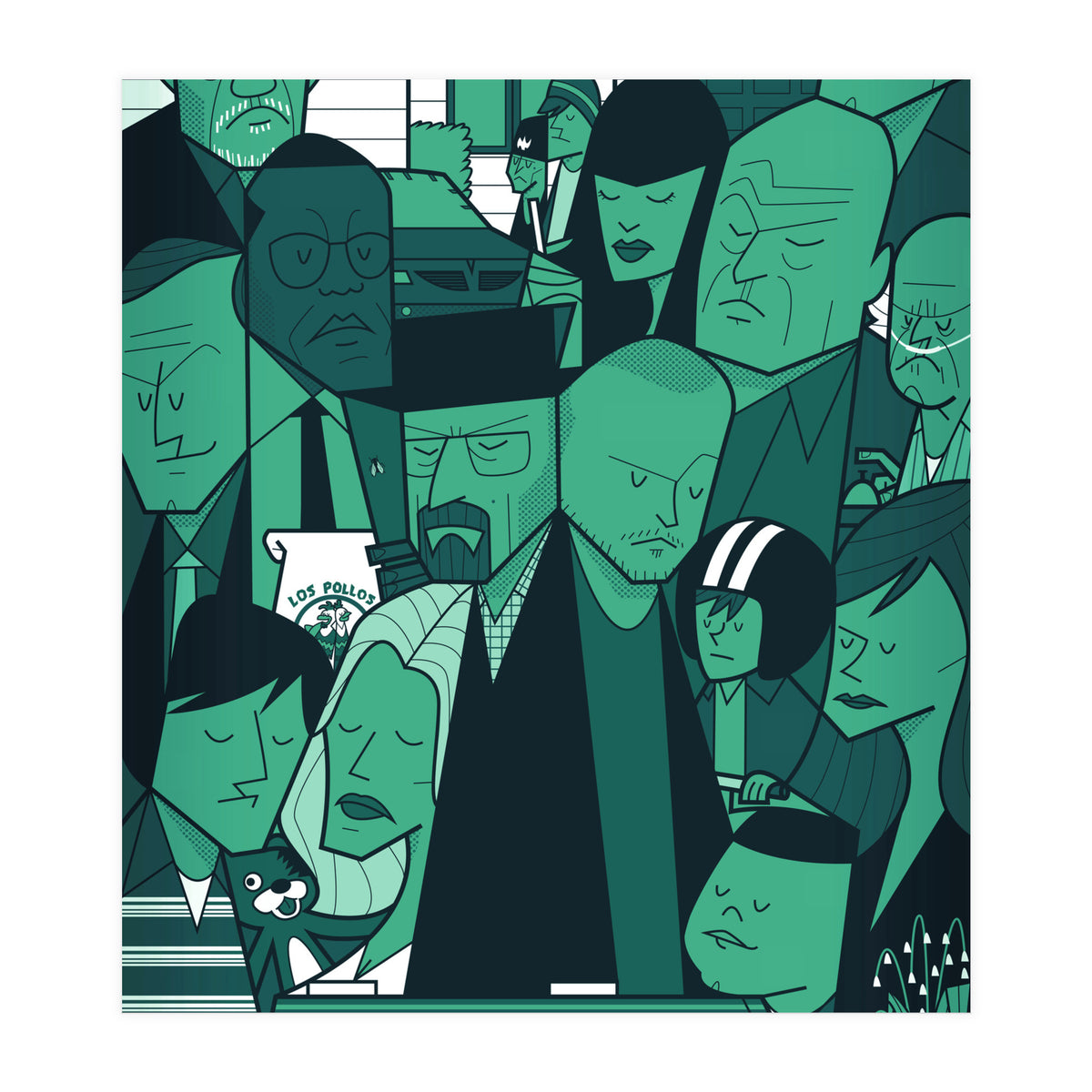 Breaking Bad Green (Print Only)