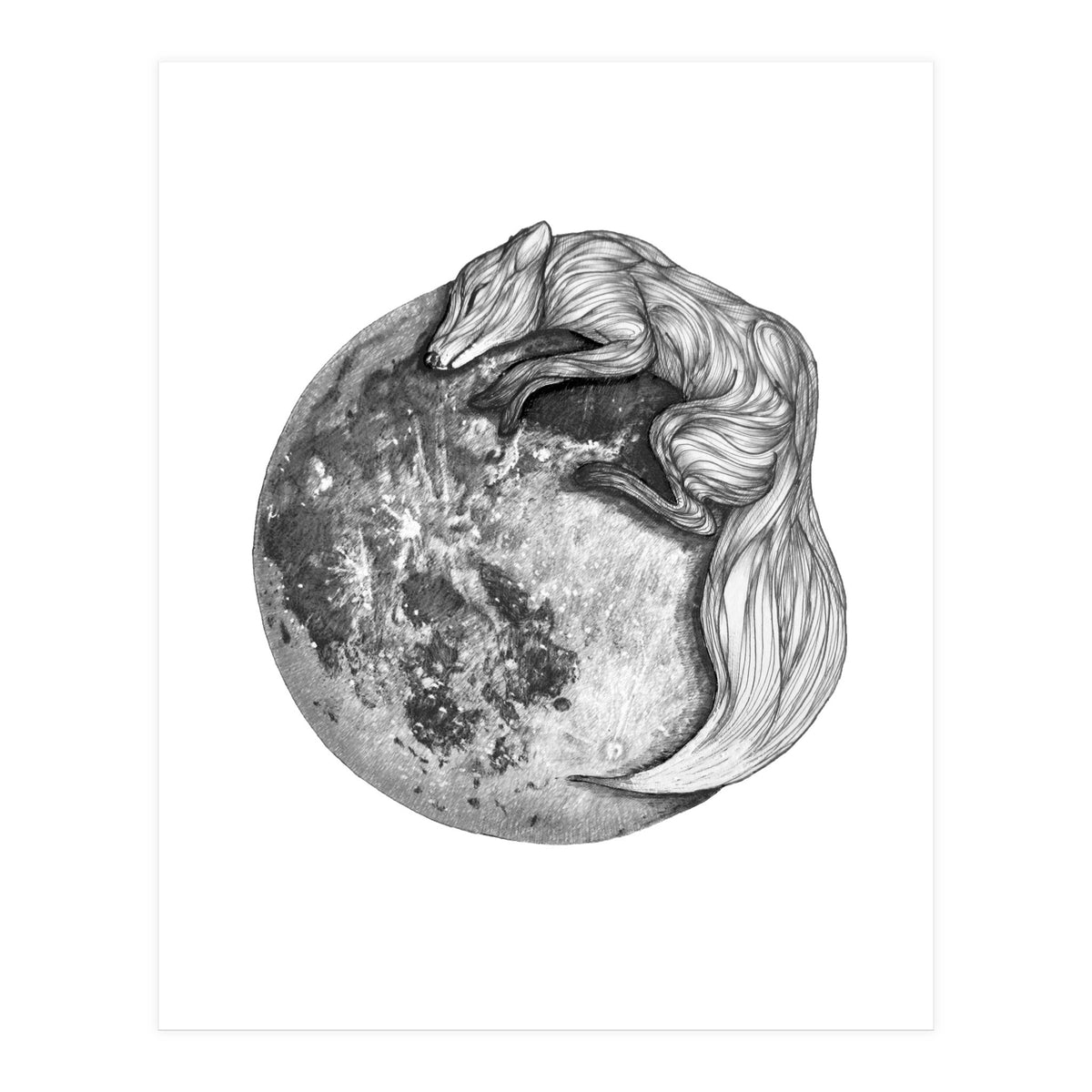Moon Fox (Print Only)