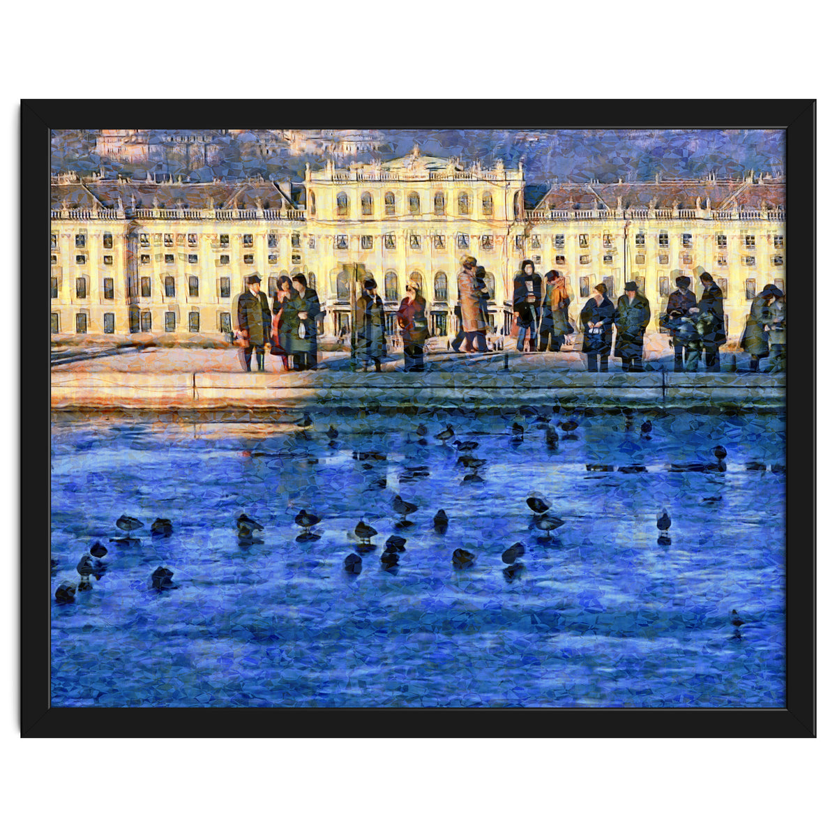 Winter's day at Schoenbrunn