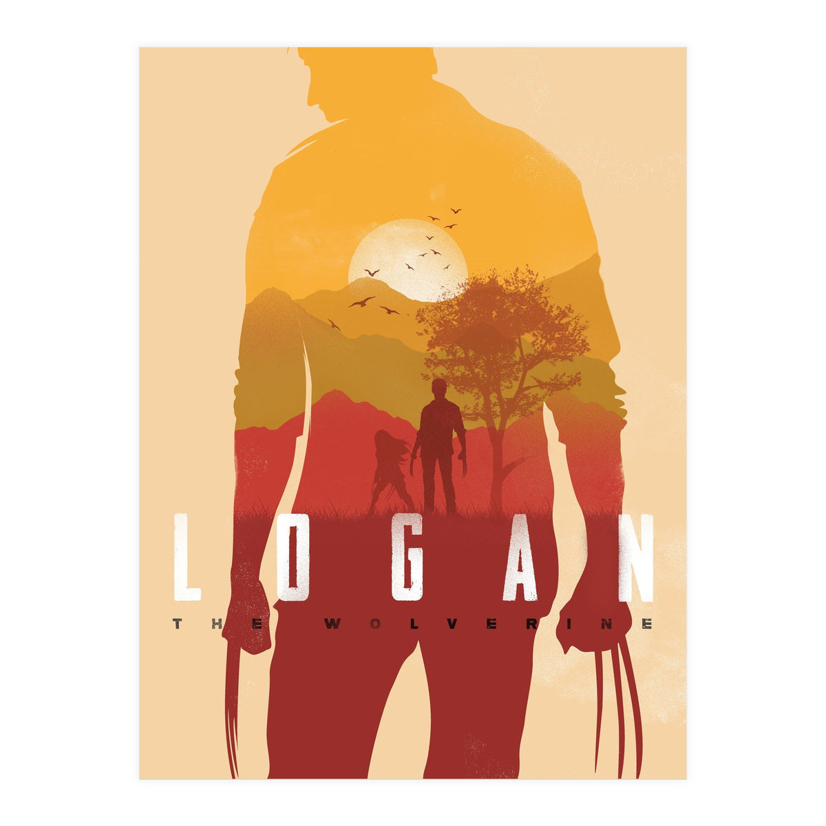 Logan movie poster (Print Only)