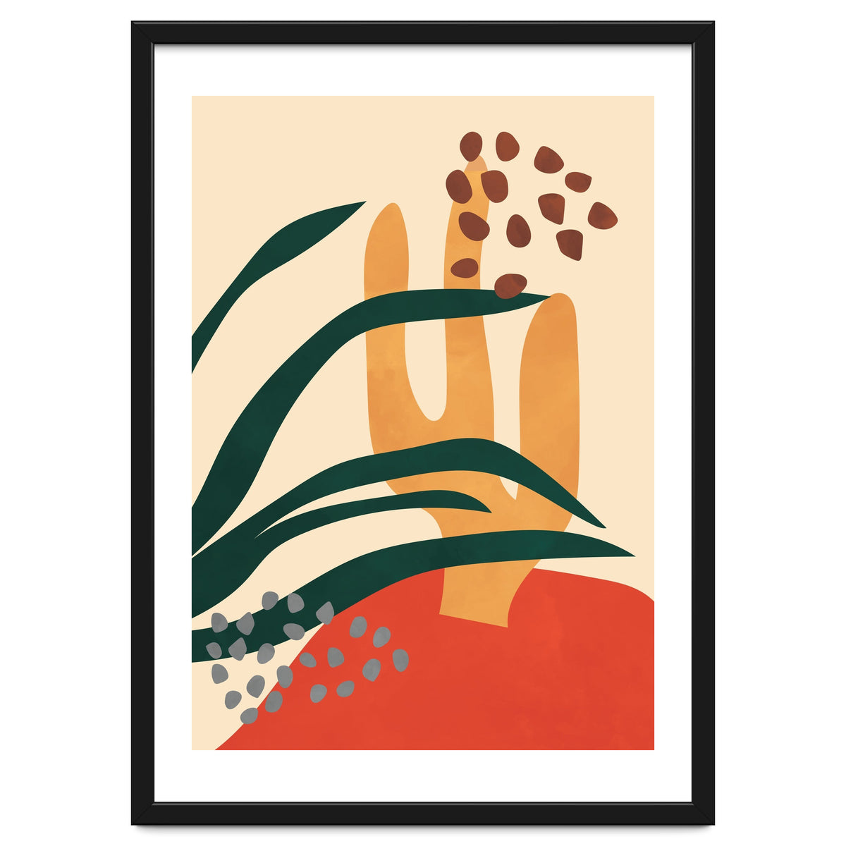 Abstract Scandi Botanical